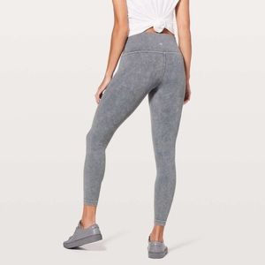 Lululemon Wunder Under 8 - washed Luna